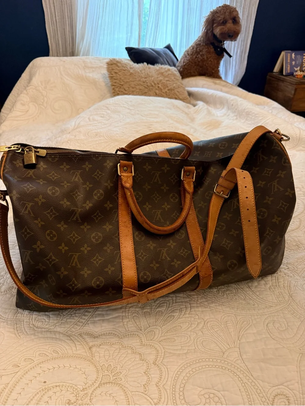 Authentic Louis Vuitton Keepall 55 Monogram Vintage 1995 Made in France